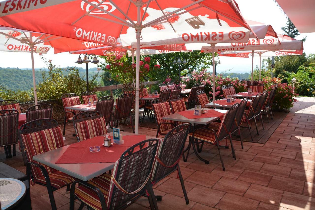 Pension Restaurant Rosenberg Jennersdorf Exterior foto